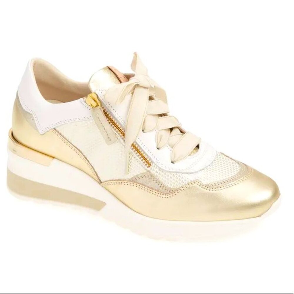 RARE RON WHITE $495 SUPER CLEAN PLATFORM ROSA SNEAKERS SHOES SIZE 39
